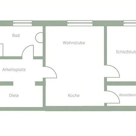 アパート Stylish Living In The Historic Friesenstuben Bargum